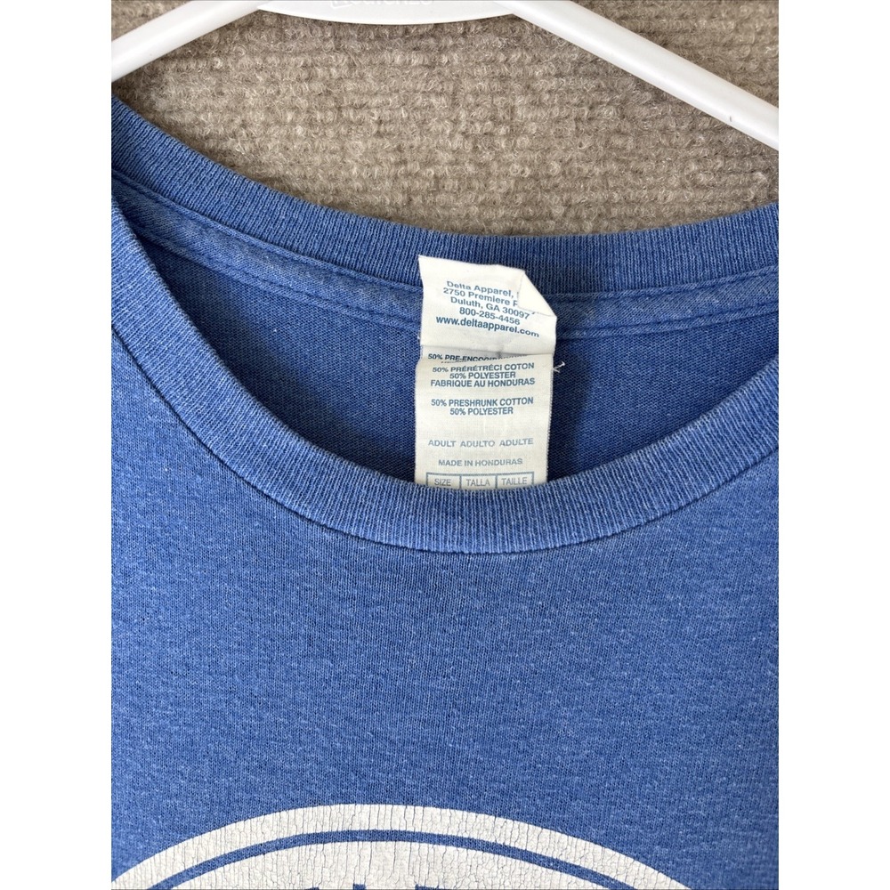 Los Angeles Dodgers Foundation Baseball Blue Tee T-Shirt Youth Size L Delta - Picture 5 of 10